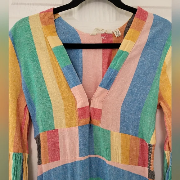 BILLABONG Sincerely Jules Mix It Up Maxi Boho Dress Size Small - Picture 4 of 6